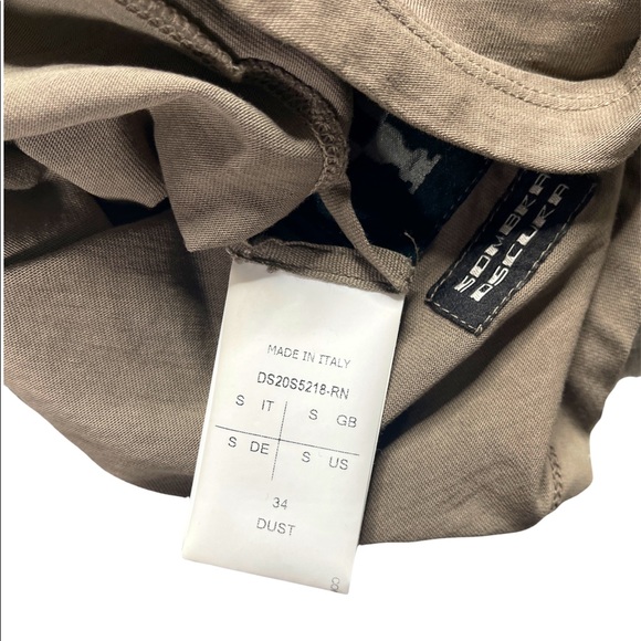 Rick Owens Crew Neck Long Sleeve T Shirt - Picture 5 of 7